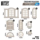 Green Stuff World - Arched Classic Miniature Windows - Small