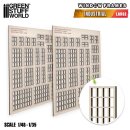 Green Stuff World - Industrial Miniature Windows - Large