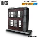Green Stuff World - Industrial Miniature Windows - Small