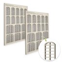 Green Stuff World - Industrial Arched Miniature Windows - Small (type 2)