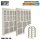 Green Stuff World - Industrial Arched Miniature Windows - Small (type 2)
