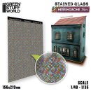 Green Stuff World - Herringbone Tiles Stained Glass