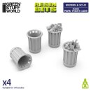 Green Stuff World - Park Trash Cans - Round