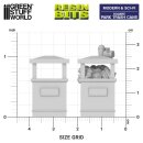 Green Stuff World - Park Trash Cans - Square
