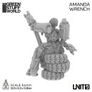 Green Stuff World - UNIT9 figures - Amanda Wrench 54mm