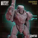 Green Stuff World - UNIT9 figures - Manned Tank 54mm