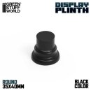 Green Stuff World - Round Display Plinth 3.5 cm - Black