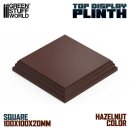 Green Stuff World - Square Wood display bases 10x10 cm -...