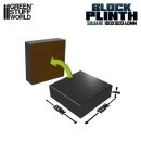 Green Stuff World - Square plinth 10x10 cm - Black