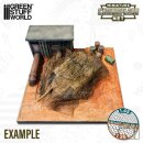 Green Stuff World - Miniature Camouflage Nets White 1:35