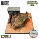 Green Stuff World - Miniature Camouflage Nets Khaki 1:35