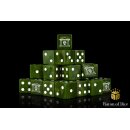 Baron of Dice - Military Gate, Green 16mm Square Corner...