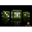 Baron of Dice - Military Gate, Green 16mm Square Corner...
